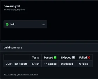 CLI JSON report and CI‑friendly output